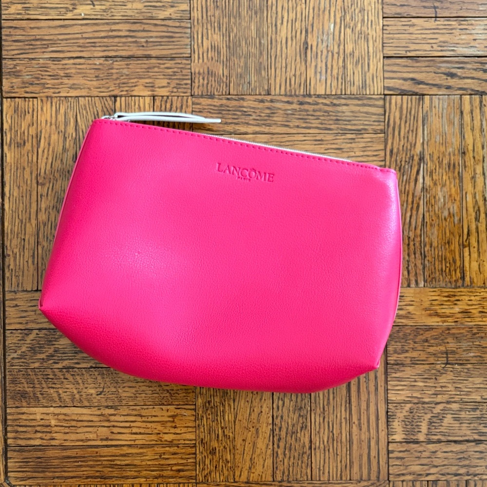 Lancome Vibrant Pink Cosmetic Bag